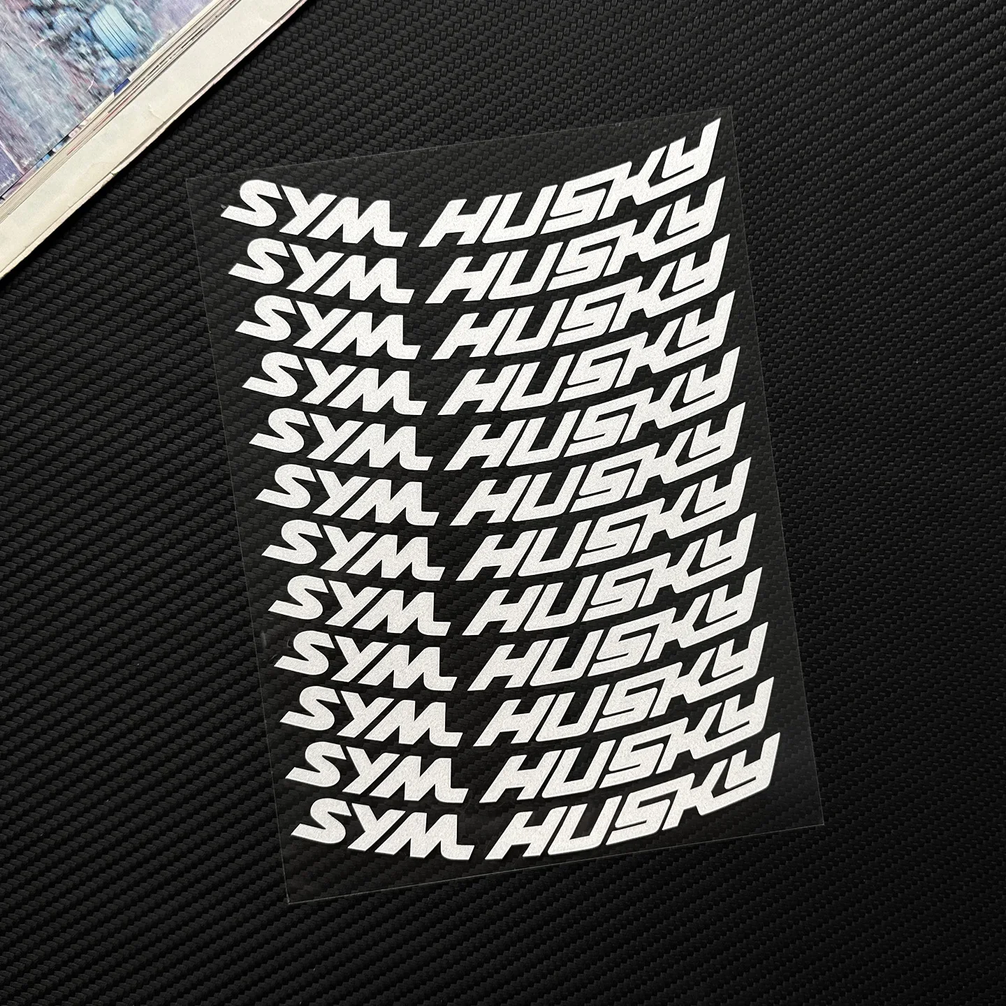 For SYM Husky 200 ADV 150 13'' Reflective Motorcycle Wheel Hub Stickers Moto Adventure Scooter Rim Strip Vinyl Accessories Decal