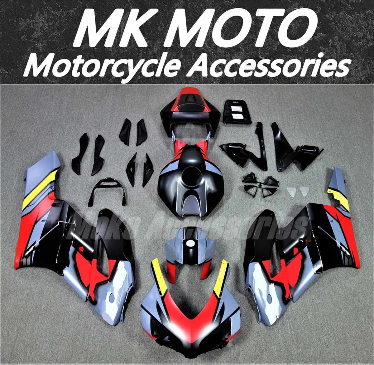 

Motorcycle Fairings Kit Fit For Cbr1000rr 2004-2005 Bodywork Set High Quality ABS Injection New Black Red