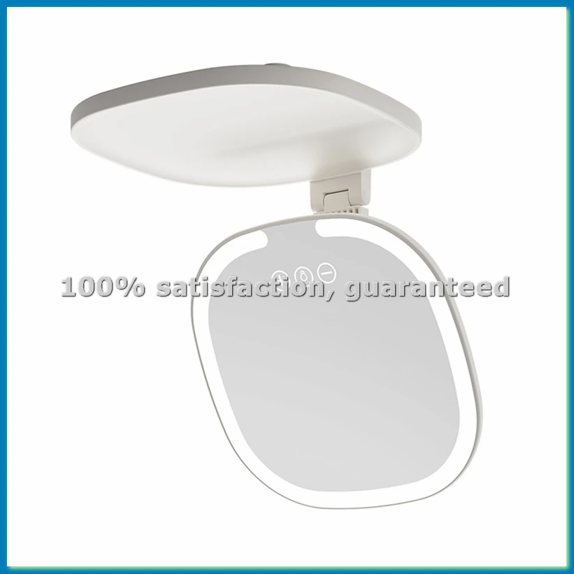 

Светодиодное зеркало для макияжа с подсветкой, увеличение 1X/3X, портативное складное косметическое зеркало для путешествий, идеальный подарок для женщин-A10G