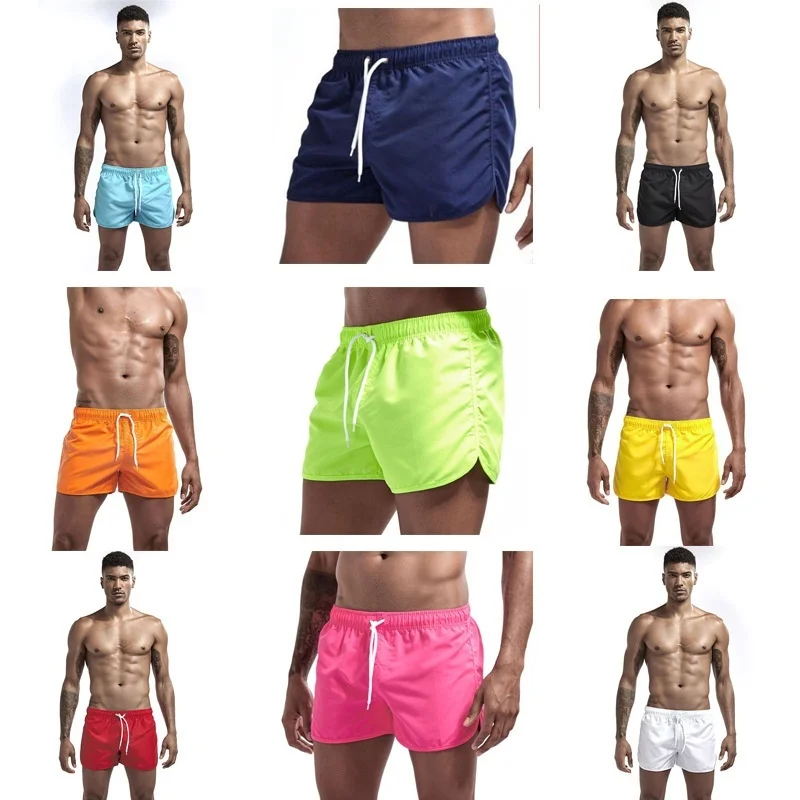

Summer Men's Large Size Casual Shorts Beach Pants Running Sport Straight Short Pants Male Thin Sweatpant Leisure Loose Shorts ﻿