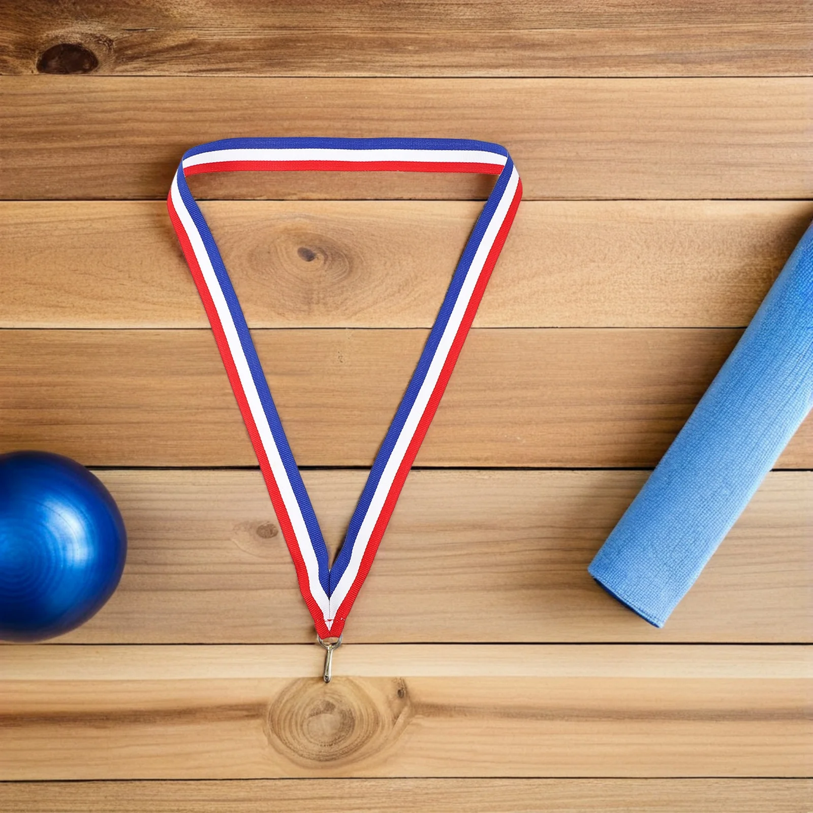 30 قطعة حبل جائزة ميدالية رياضية مع مشبك مخصص لتعرف الفريق وأشرطة الرقبة للمنافسة #4
