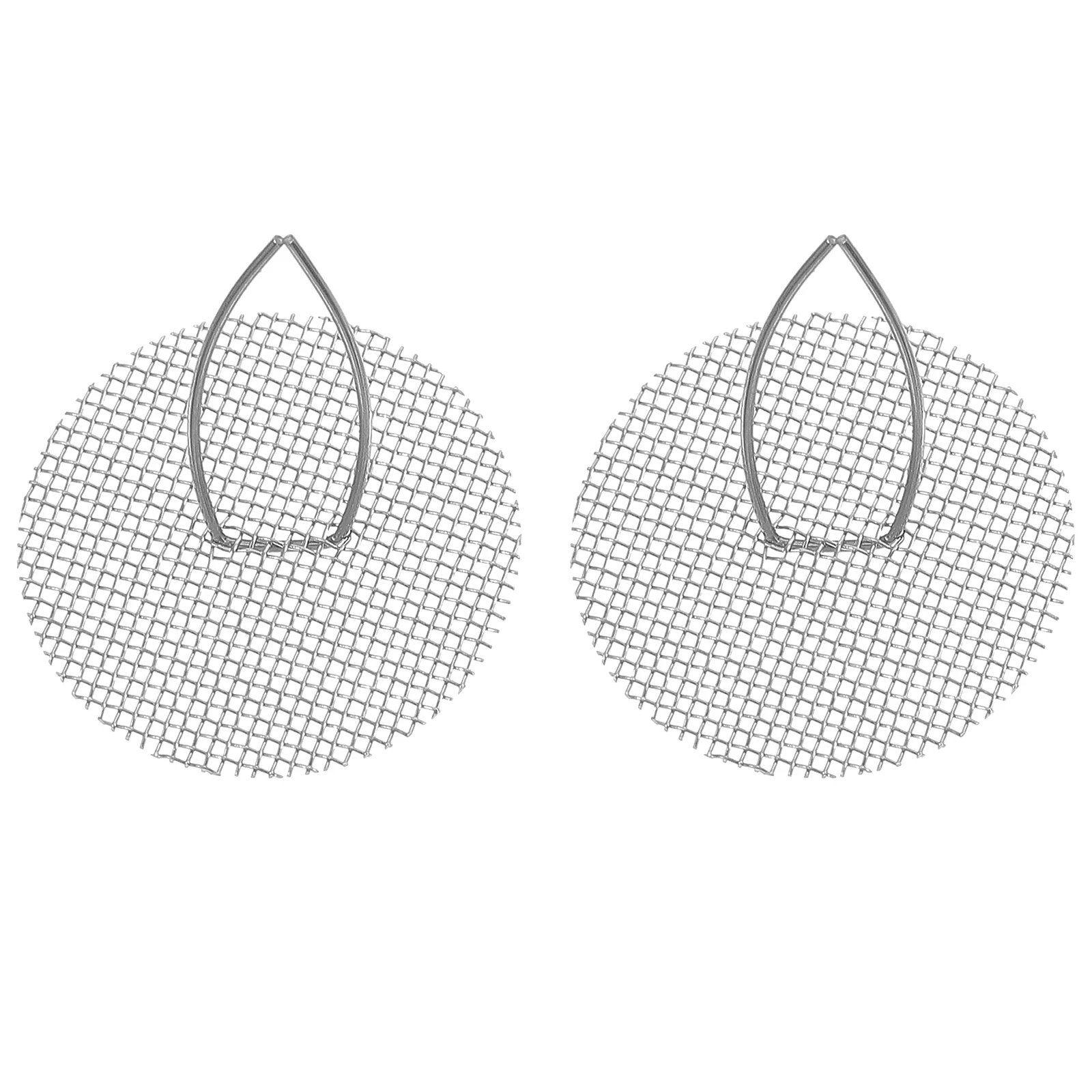 2pcs Stainless Steel Teapot Spout Mesh Detachable Strainer Replacement Universal Loose Leaf Infuser Brew Enhancer Kettle Filter