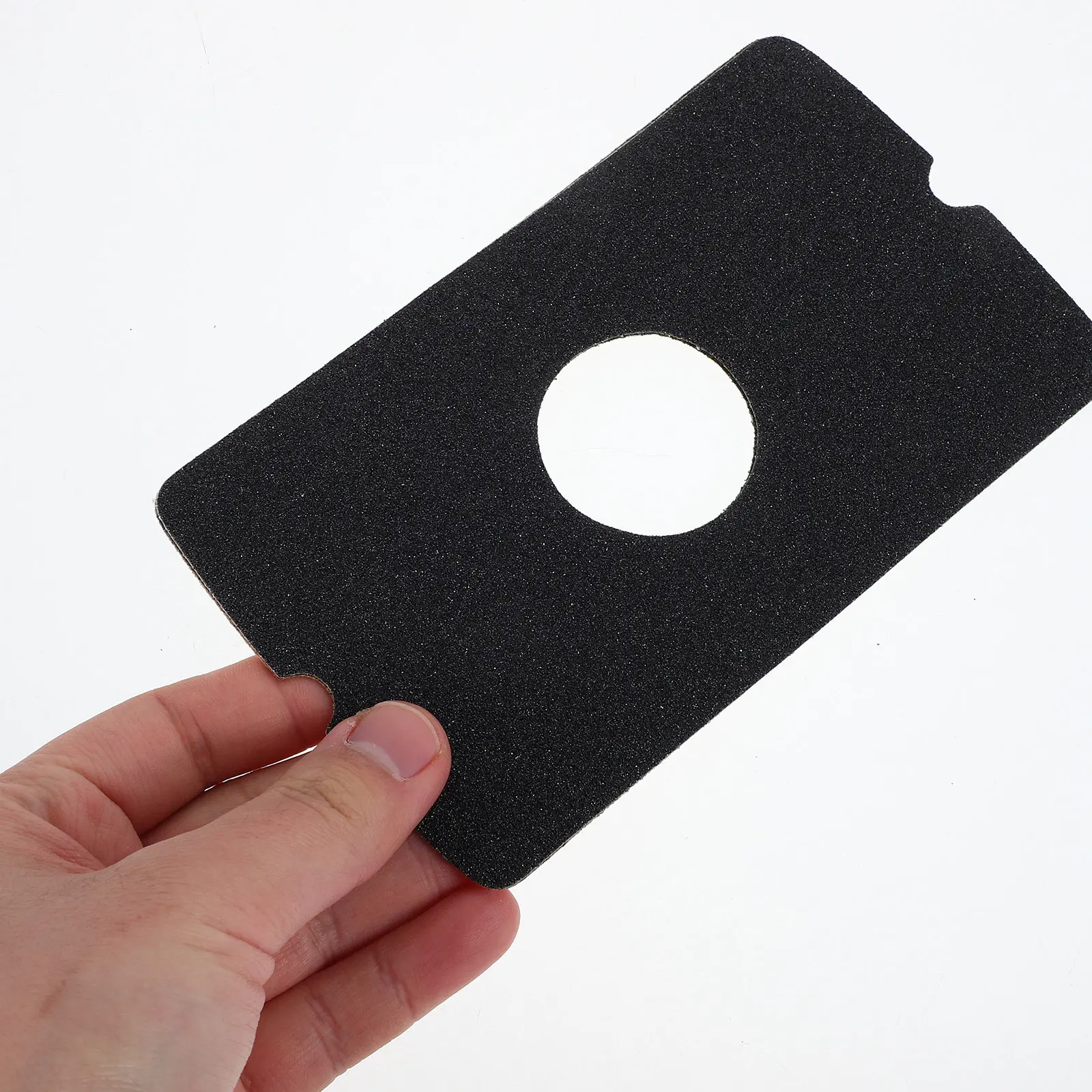

1Pair Drift Board Sandpapers Carborundum Split Design High Friction Anti Slip Easy Install for Skateboard Longboards Drift Board