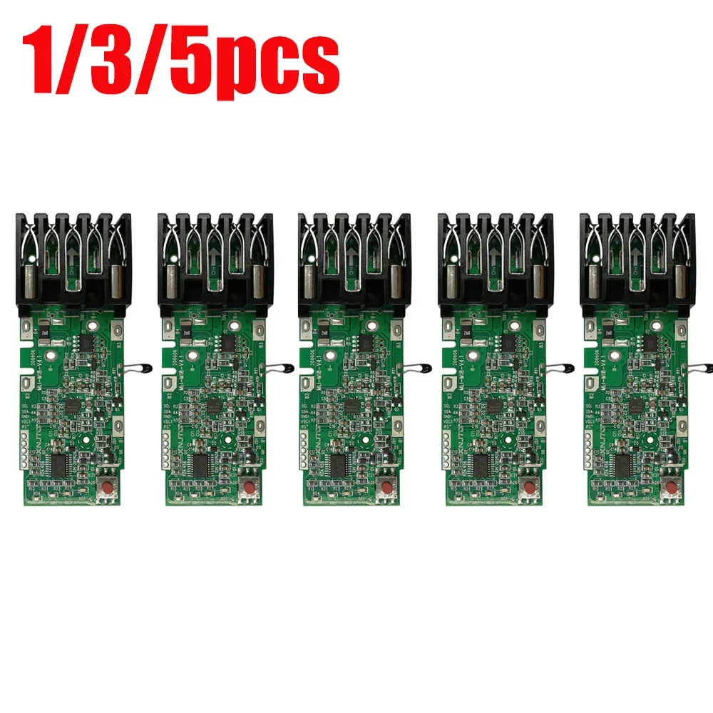 1/3/5 sztuk dla Milwaukee 18V płytka drukowana elektronarzędzie wymiana baterii litowej płytka zabezpieczająca dla Milwaukee 18V bateria