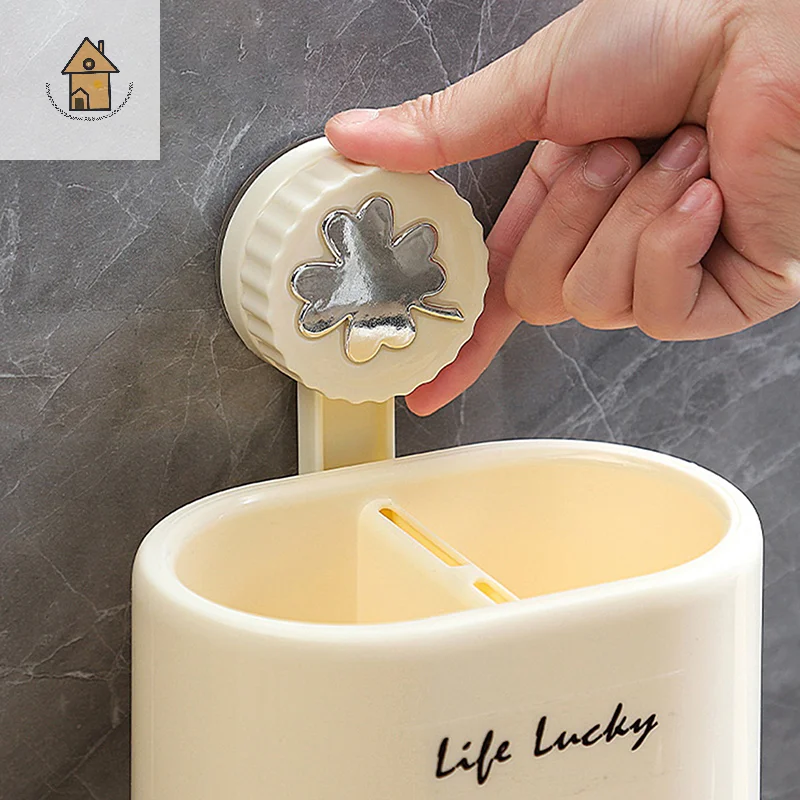 

Creative Suction Cup Chopstick Tube Multifunctional Punch-free Strong Wall Drainage Ventilation Kitchen Chopsticks Household Sto