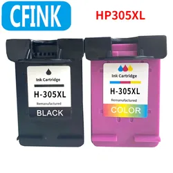 305XL 305 XL Ink Cartridge Black Color For HP DeskJet 2710 2720 4110 4120 6420 4175 4178 6078 6478 1216 2336 2775 2776 Printer