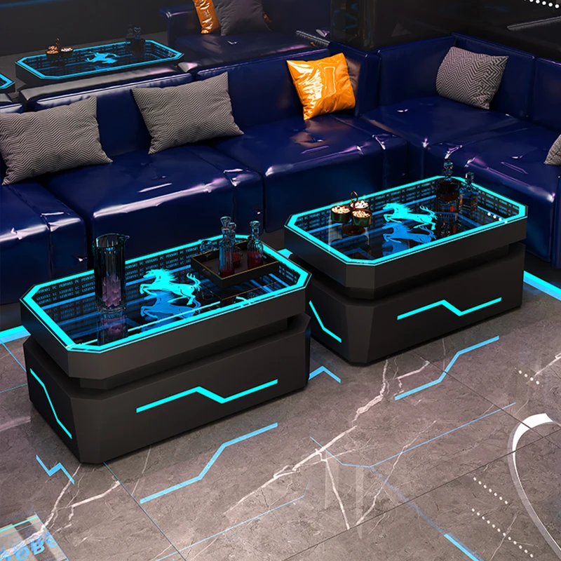 

Fashionable Design Led Square Table for Sales Bar Nightclub Cocktail Light up Furniture