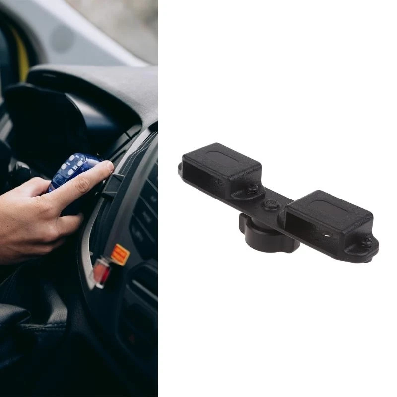 양방향 라디오 마운트 내구성이 뛰어난 플라스틱 브래킷 홀더 17mm 볼 마운트에 적합 베스트 세일