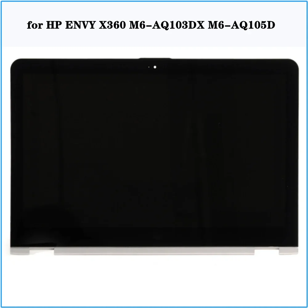 ل HP ENVY X360 M6-AQ103DX M6-AQ105DX 15.6 بوصة FHD LCD تعمل باللمس الجزء العلوي الجمعية الكاملة 1920x1080 FHD 30 دبابيس