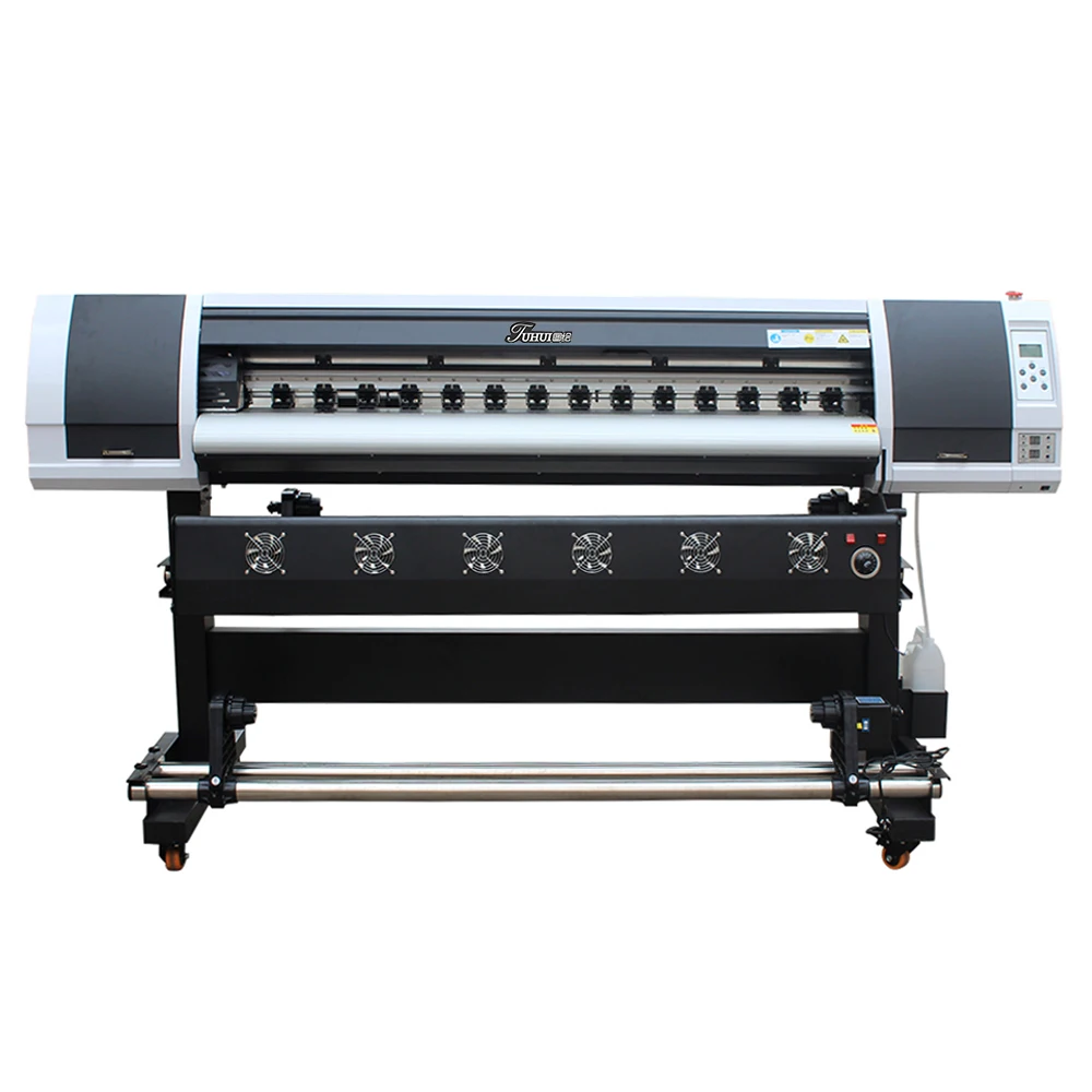 Digital 1.6m eco solvent plotter for one way vision,factory price eco solvent printing machine on sale