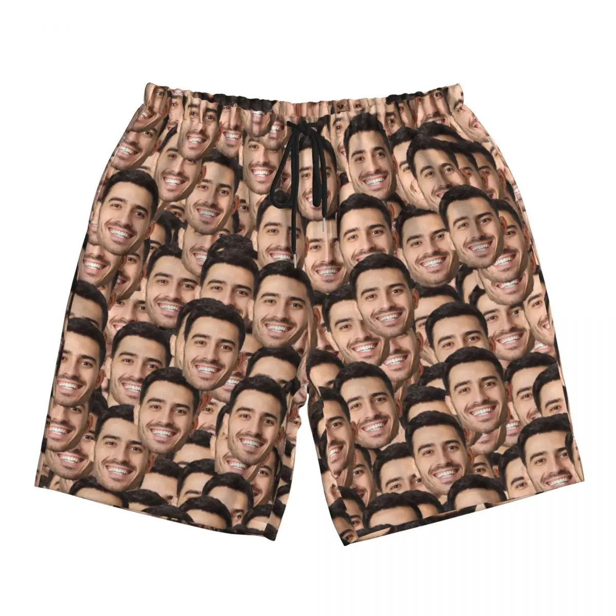 

CUSTOM Personalized Face Photo Sports Quick Dry Swimsuit Women Trunks Beach Print Short Pants Graphic Summer Men Shorts