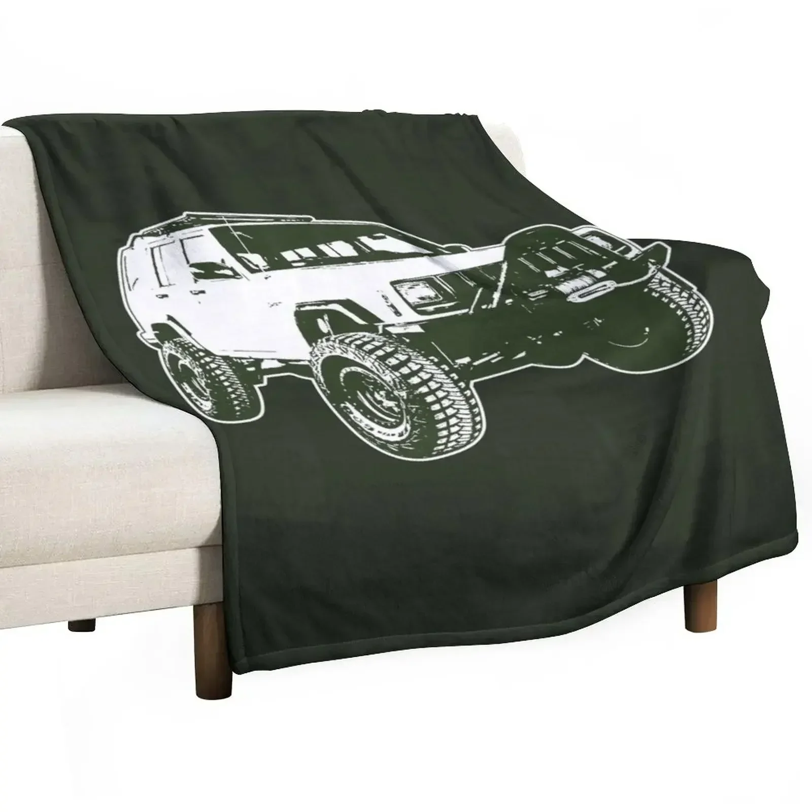 Adventure Lifted XJ Sketch Throw Blanket Beautifuls Furrys Personalized Gift Heavy Winter beds Decoratives Blankets