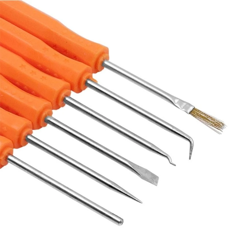 

97QC 6Pcs Hot Air Soldering Assist Disassemble Tool for Electronics Repair Soldering