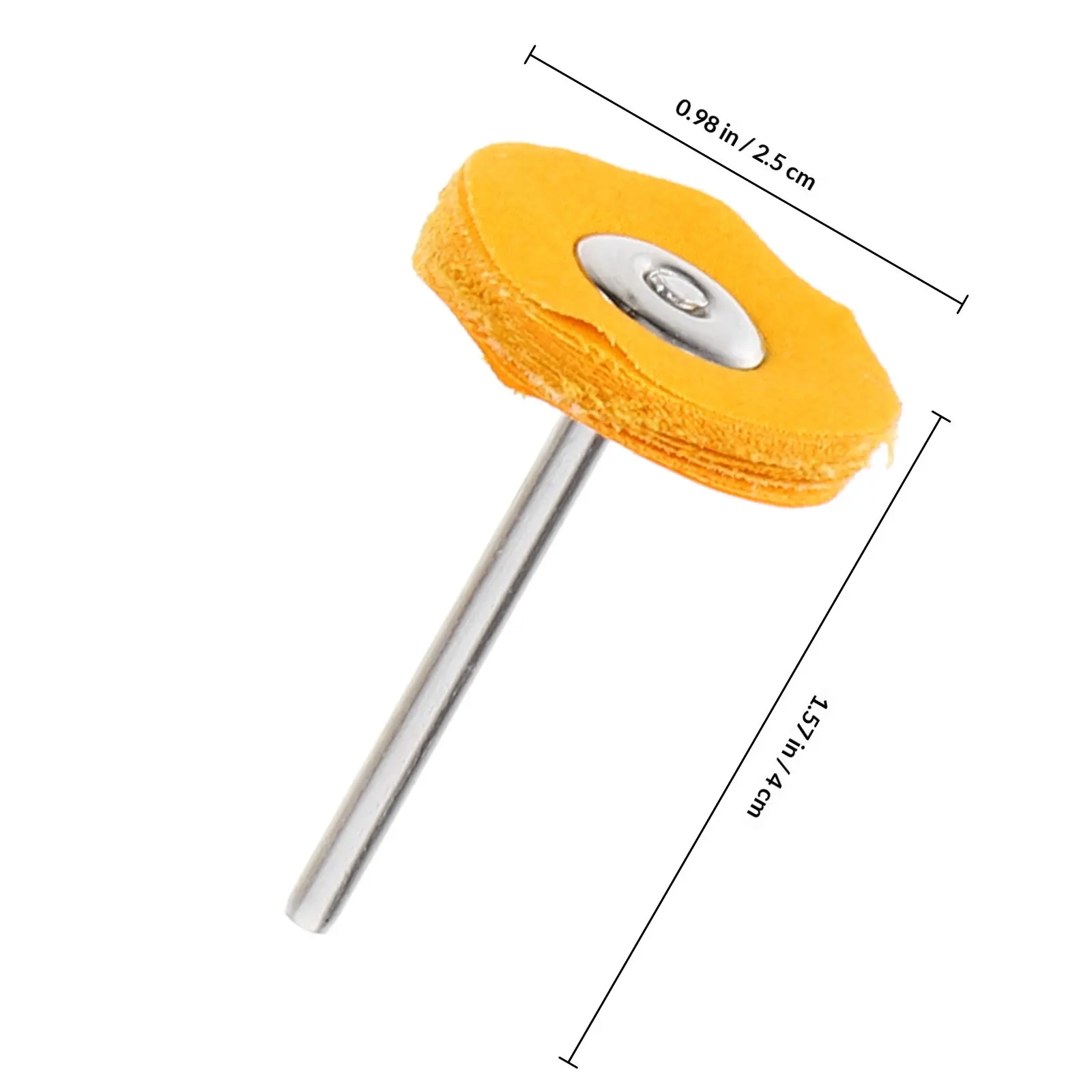 50Pcs Polishing Buffing Wheel Mini Rotary Tool Scuff Pad Kit for Jewelry Metal Watch Detailing Polishing Set Abrasive Wheel - view 6