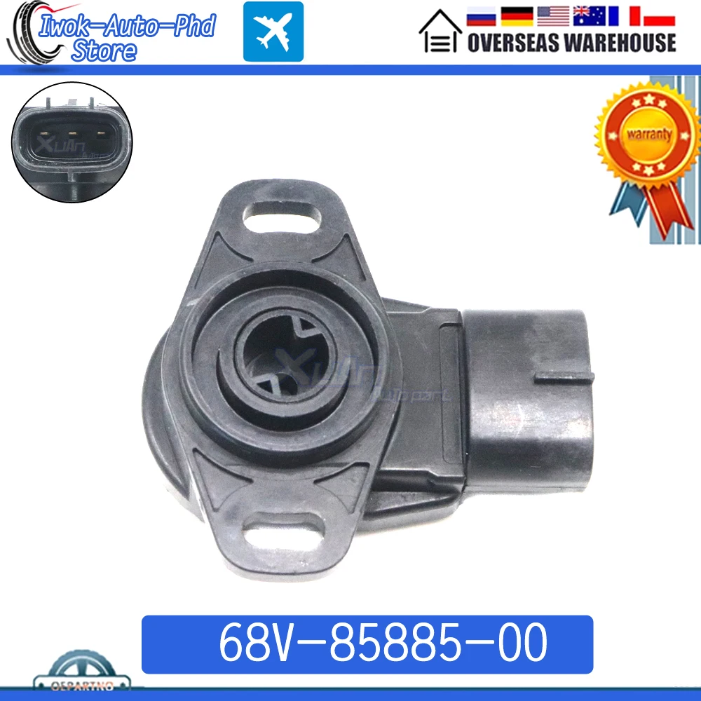 68V-85885-00-00 NEW Throttle Position Sensor For Yamaha Outboard For GM Tracker SUZUKI Vitara 1999-2006 13420-83F00 68V-85885-00