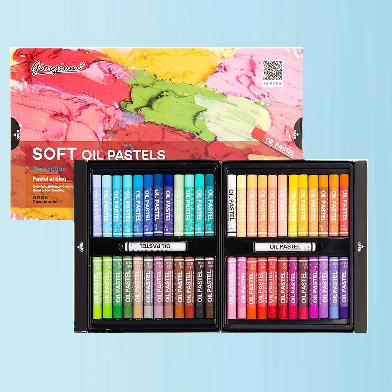 

Oil Pastel Soft Stick Artist 오일파스텔 Pastel 12/24/36/48 Color Children Professional Painting Drawing Graffiti Art Crayons Washable