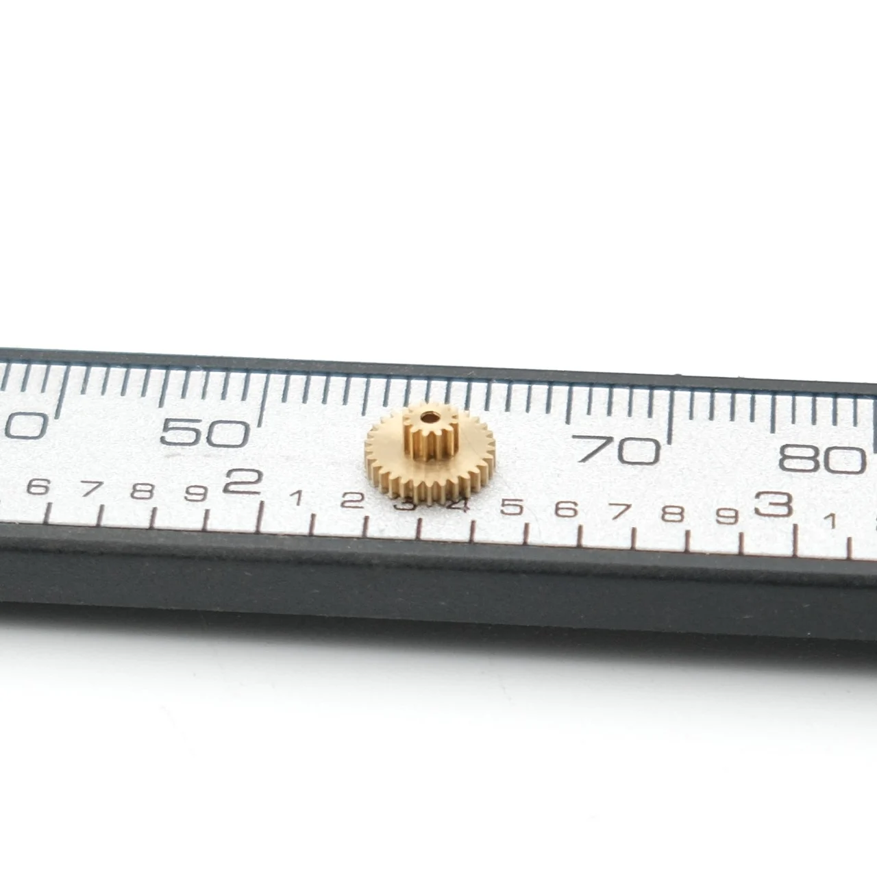 12-39 Teeth M0.2 Double-Layer Gear Low-Noise 0.98/1.22mm Brass Wheel DIY Clock Gearbox Model Making