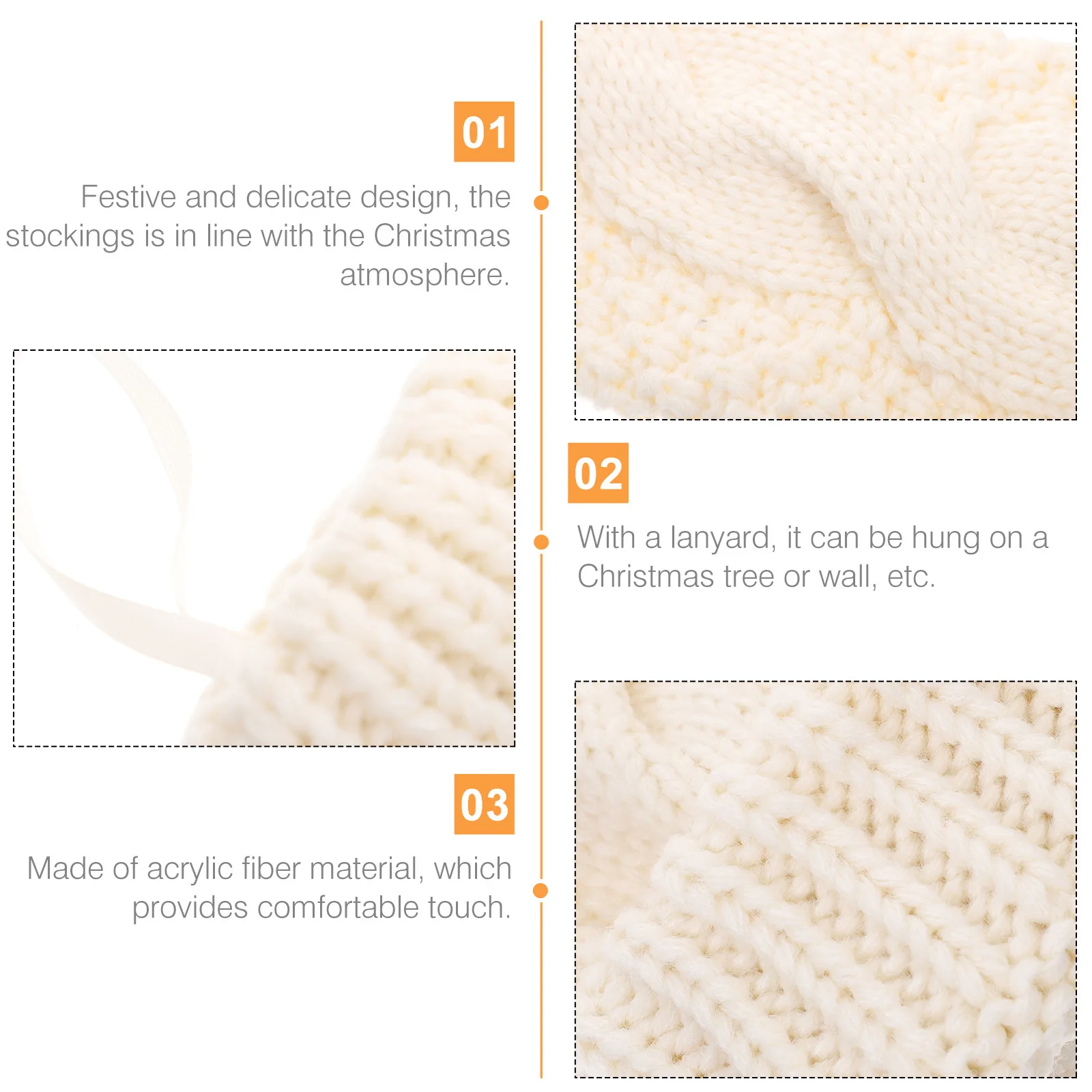 

2Pcs Christmas Stockings Xmas Sock Hanging Decorations Tree Ornaments Festive Party Gifts Christmas Stockings Xmas Stocking