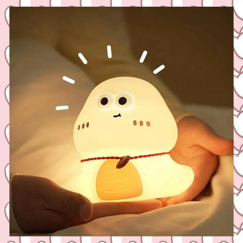

HHTL LED Night Light Cute Snake Touch Lamp LED Night Light Soft Bedside Lamp Children's Reading Lamp