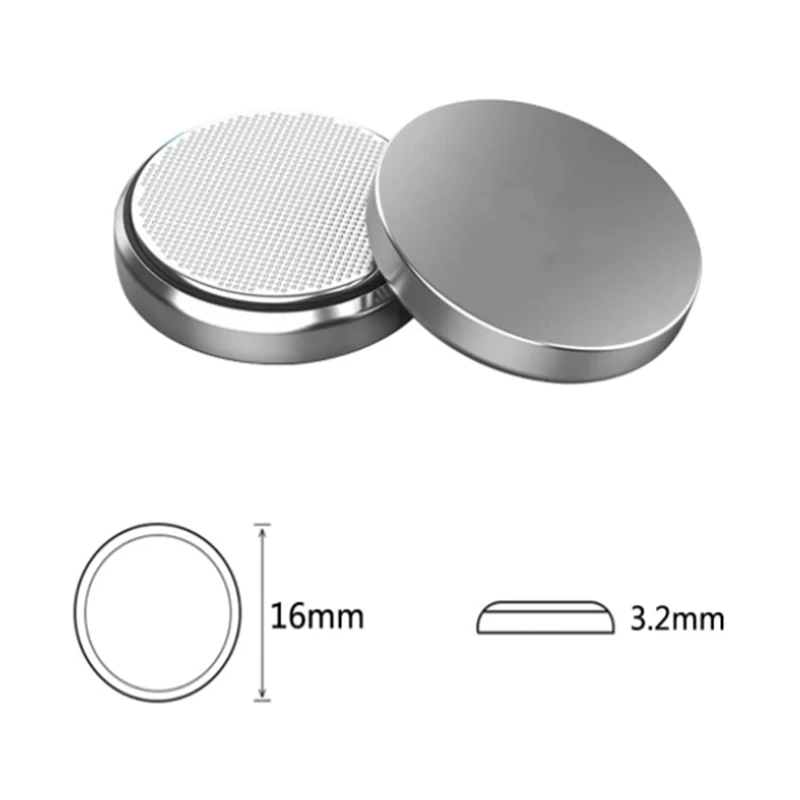 25-200pcs 120mAh CR1632 3V Lithium Button Cell Battery For Watch Car Remote Key Original 100% Calculator Medical for Electronics