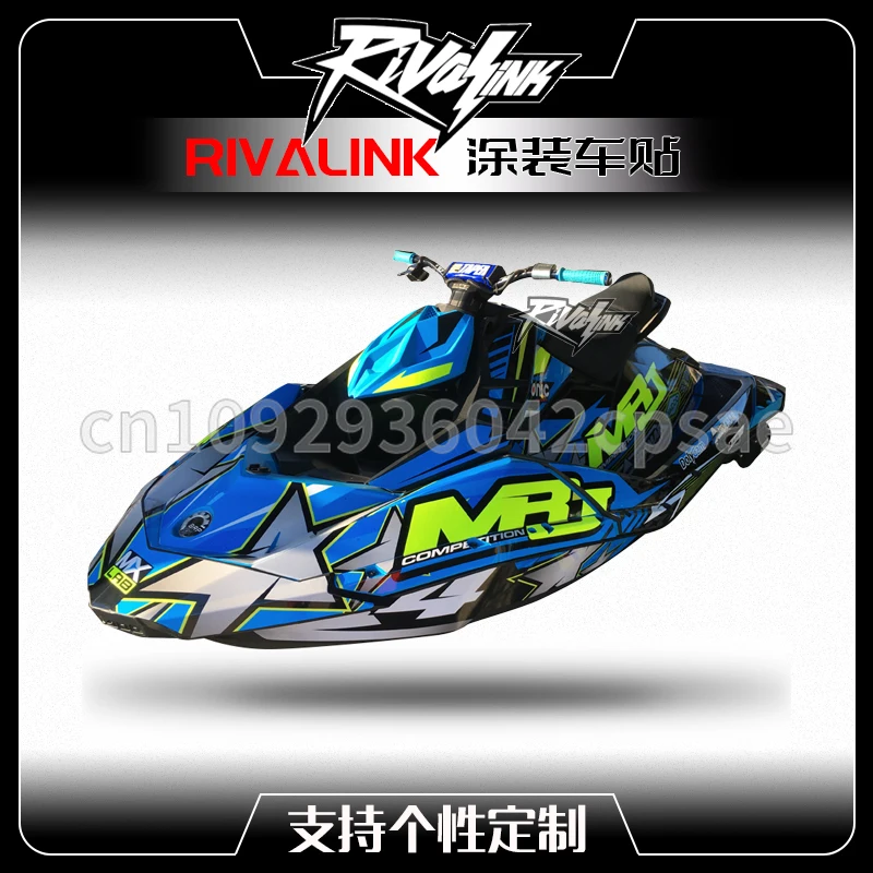 Suitable for 2016-2022 Seadoo SPARK Jet Ski Whole Boat Decal Sticker Print Sticker Film Custom Print