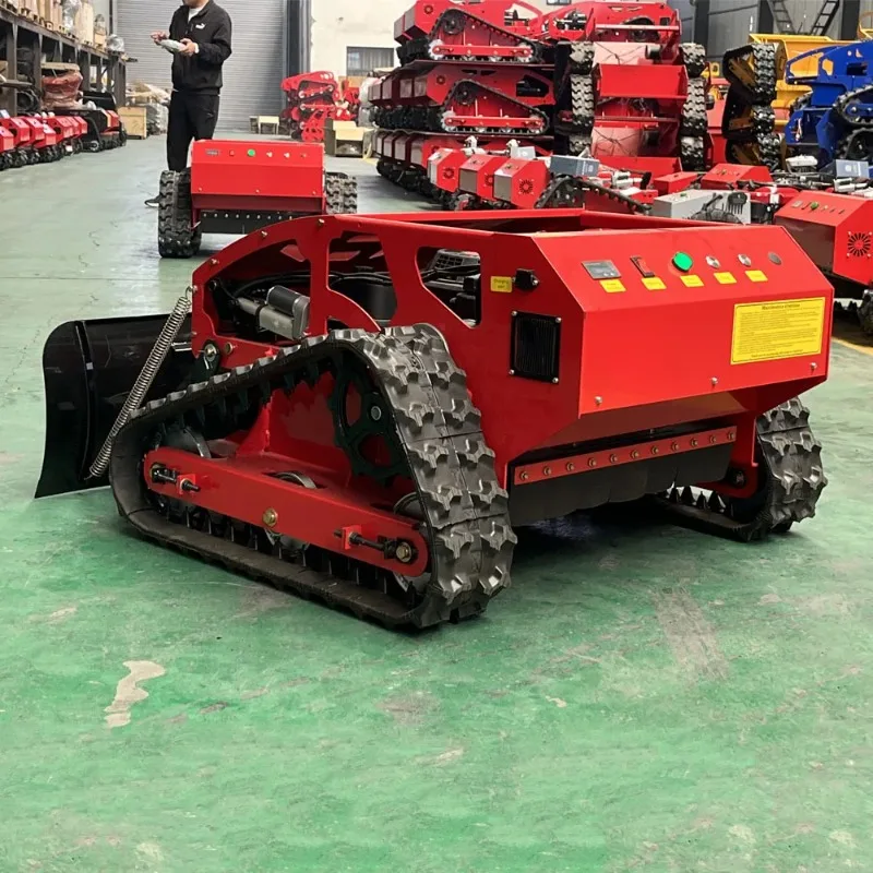 Factory Direct Supply Approved Grass Cutter China Remote Control Lawn Mower