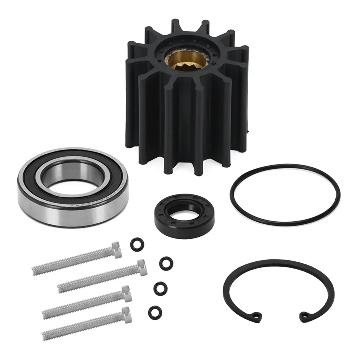 Water Pump Kit for Volvo Penta Raw Water Sea Pump Rebuild Kit Impeller Seal 21212799