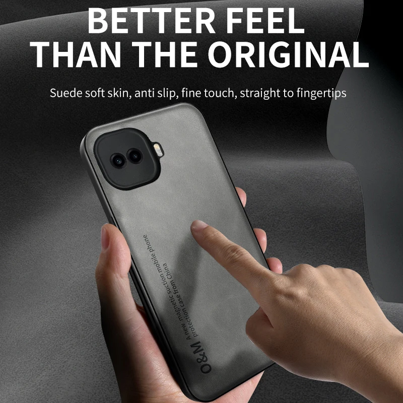 Чехол для Vivo iQOO Z11 Turbo 5G, матовый кожаный чехол с эффектом Skin Feel, ударопрочный, мягкая задняя крышка, Funda для Vivo iQOO Z11 Turbo