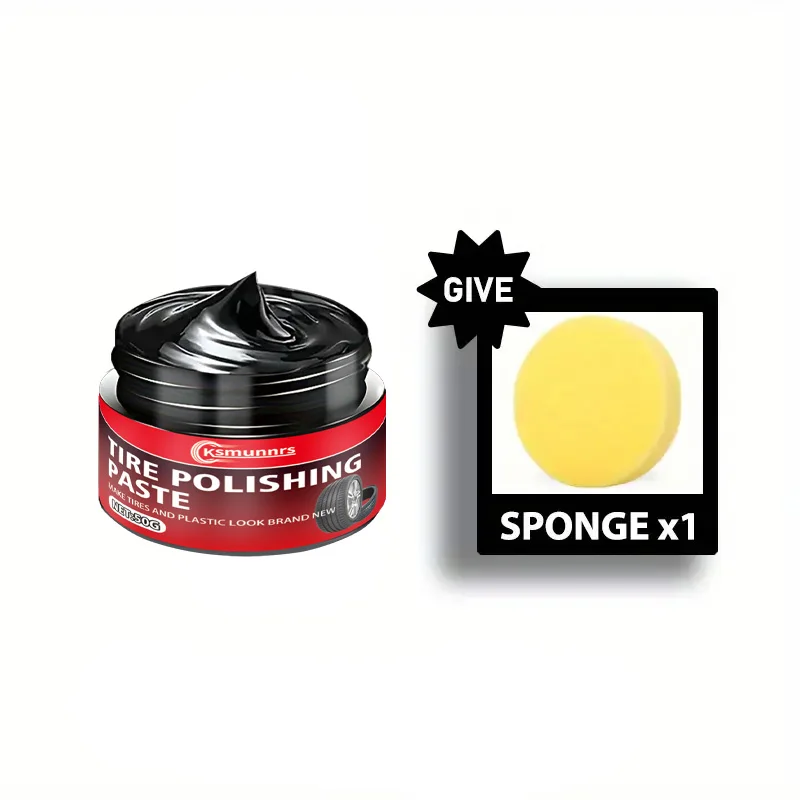 Premium Tire Wax: Durable Enhancer Anti-Aging Long-Lasting Shine image 6