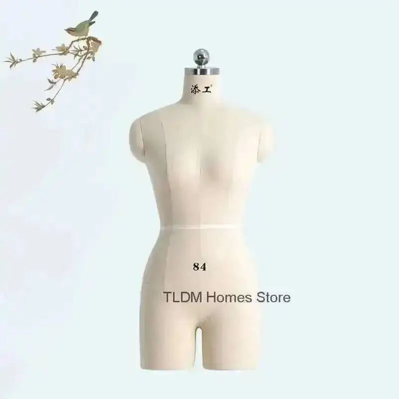 

Linen Cover Body Female Mannequins with Legs for Clothing Design Bust Tailor Mannequin Dress Display Sewing Stand Can Pin e