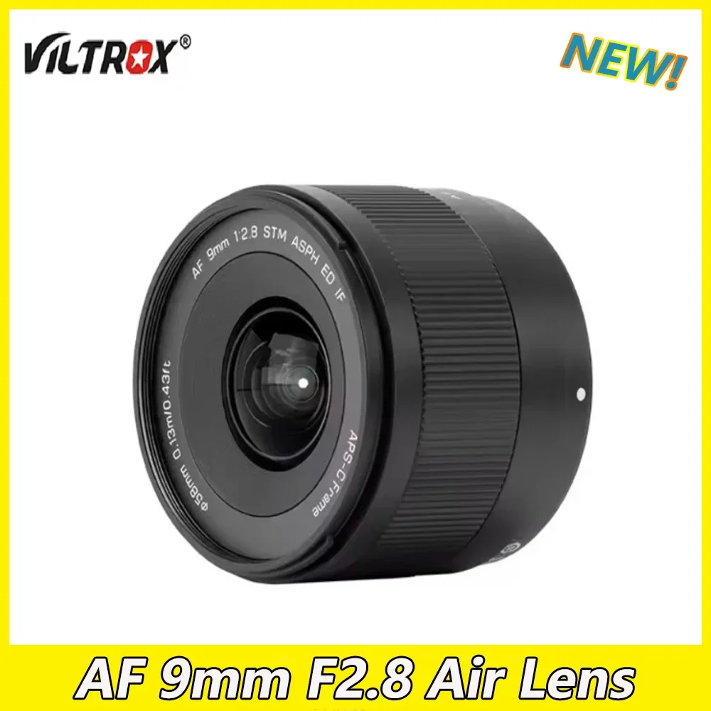 

VILTROX 9mm F2.8 Air Auto Focus APS-C Ultra-wide angle autofocus lens for Sony E Mount Nikon Z Z8 Z9 Z6II A7R5 A7MIV A6400