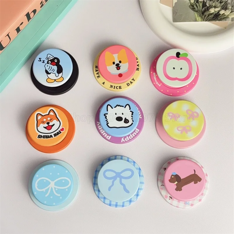 

INS милые мультяшные животные, магнитный держатель, ручка Tok Griptok, подставка для телефона, поддержка IPhone 15, для Pad Magsafe Smart Tok