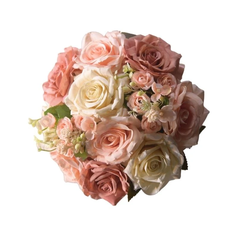

Wedding Bouquets Bridal Bouquets Artificial Rose Bouquets for Bridal and Bridesmaid, Wedding Decorations, Ceremony 15UB
