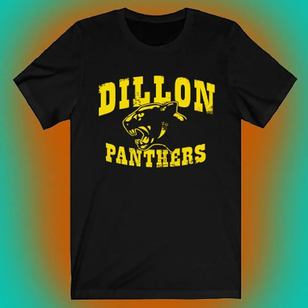 Dillon Panthers Men's Black T shirt Size S to 5XL