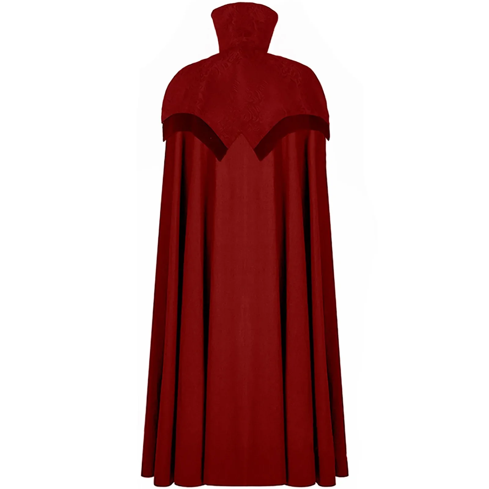 2024 Whitch Wizard Vampire Cape Red Black Halloween Medieval Cloak Men Women Assassin Disguise Cloak Adult Fantasy Halloween