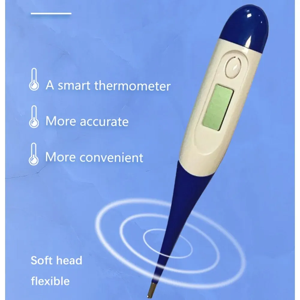 Digital LCD Heating Oral Armpit Thermometer Tools Kids Baby Child Infant Temperature Measurement Electronic Clinical Thermometer