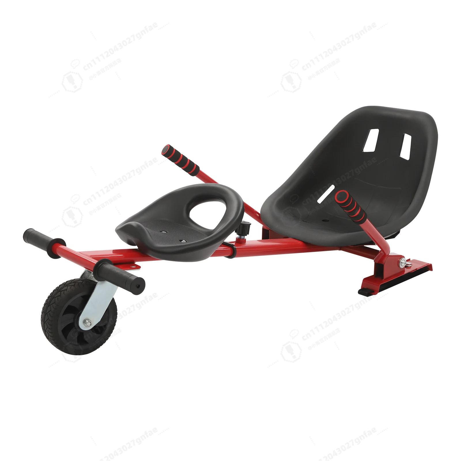 

Adjustable Hoverboard Kart Kit for 6.5-10" Hoverboards, Double Seat Go Kart Frame for Kids & Adults, Outdoor Ride on Car