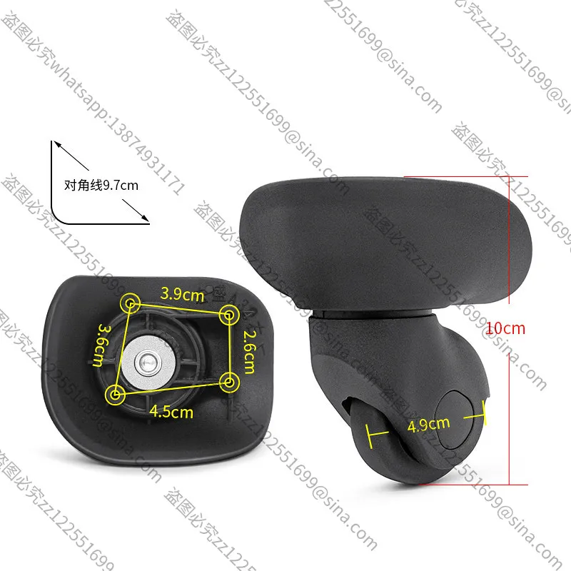 Suitable for A34 Luggage Universal Wheel Trolley Case 31Q LuggageWheel Accessories SuitcaseWheel Caster Repair