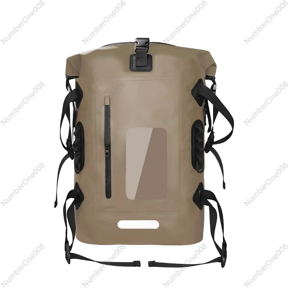 30L Waterproof Bag, Outdoor Hiking, Camping, Mountaineering, Large Capacity, Double Shoulder Waterproof.