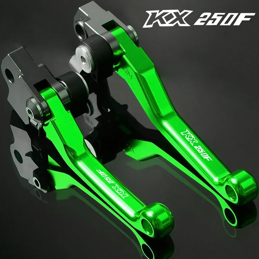

KX 250F Brake Clutch Lever CNC Dirt bike Brakes Levers Motorcycle Accessories FOR Kawasaki KX250F 2005-2012 KX 250 F 2011 2010