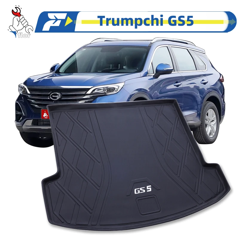 

Для Trumpchi GS5 2012-2021 TPE автомобильный коврик в багажник, индивидуальный коврик для багажника, всесезонный коврик для багажника, защитный коврик для багажника, водонепроницаемый коврик