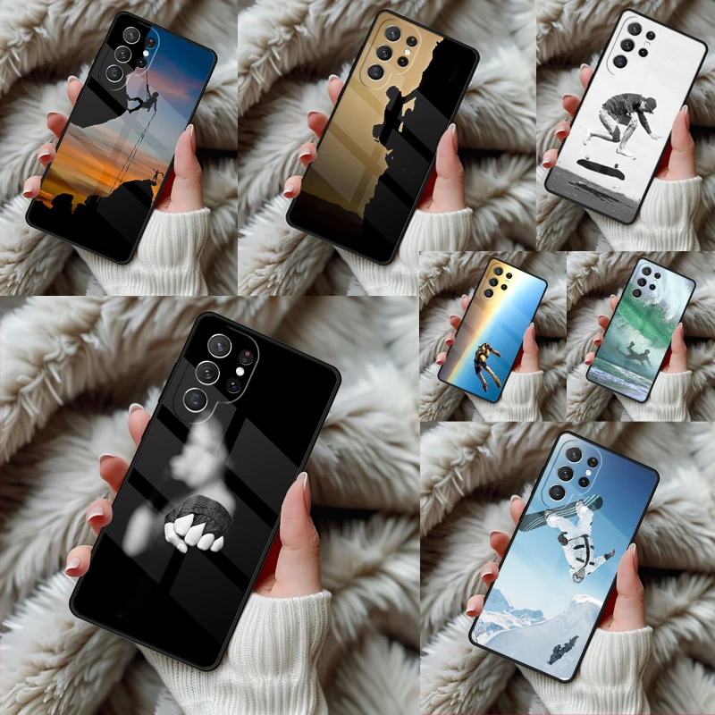 Adrenaline Action Seeking Fun Women Phone Case For Samsung Galaxy S24 S25 S26 Ultra S22 S23 Plus S21 S20 FE Note10 TPU Cover