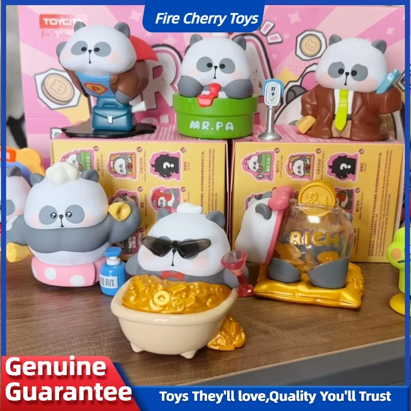 Neue Original Blind Box Mr.Pa Wunschliste Serie Kawaii Desktop Handgemachte Ornamente Cartoon Zimmer Dekor Modell Mystery Box Spielzeug Geschenke