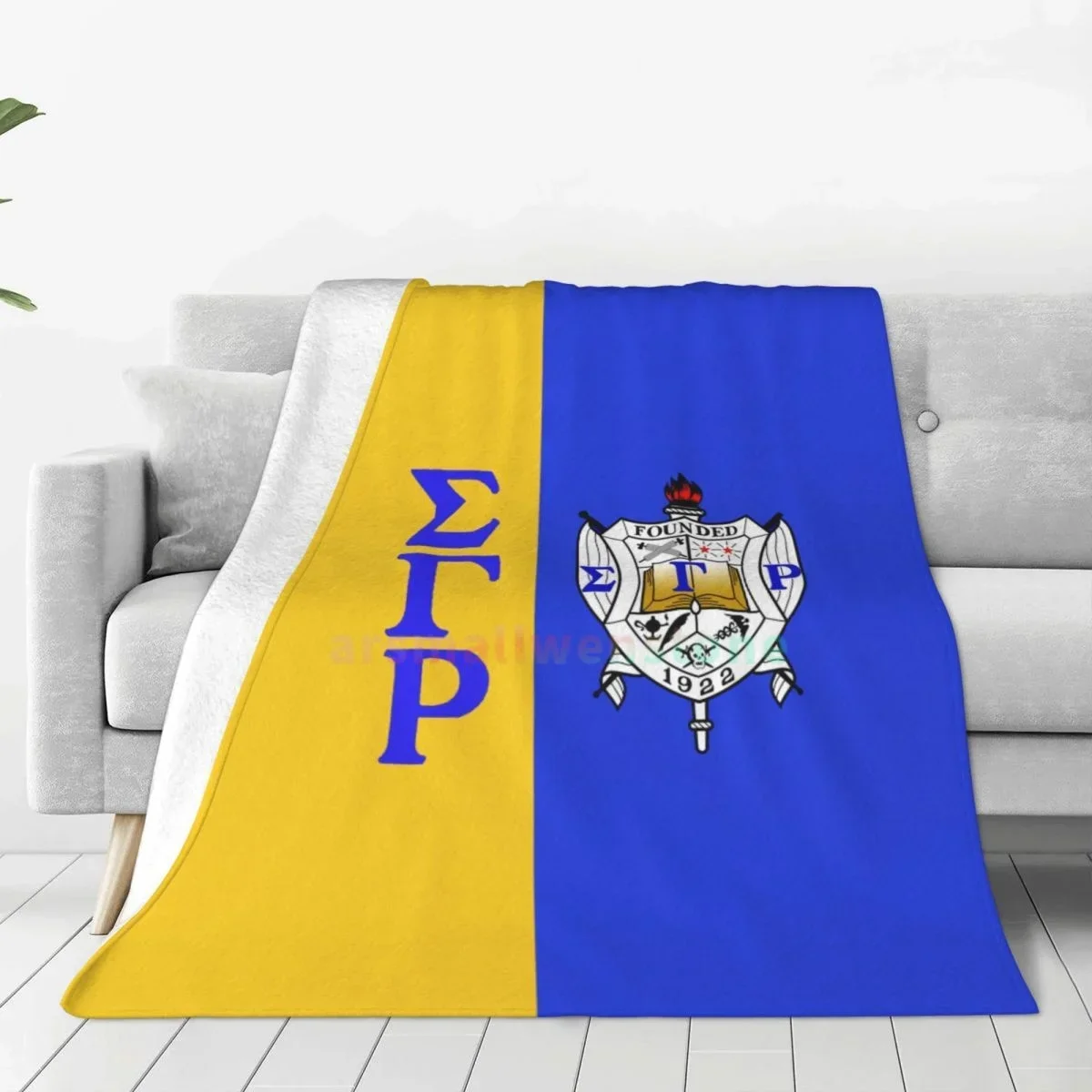 

Плед Sigma Gamma Rho: Мягкий, теплый, не скатывающийся, пушистый, для дивана и кровати, легкий, уютный, из фланелевого флиса, с сумкой для переноски