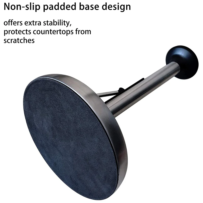 HOT-Paper Towel Holder, Standing Paper Towel Organizer Roll Dispenser For Kitchen Countertop Home Dining Table