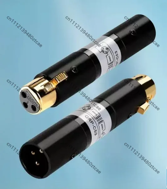 XLR Audio Noise Isolator Anti-interference Filter Eliminate Ground Loop Current Hum Audio Signal Accessory
