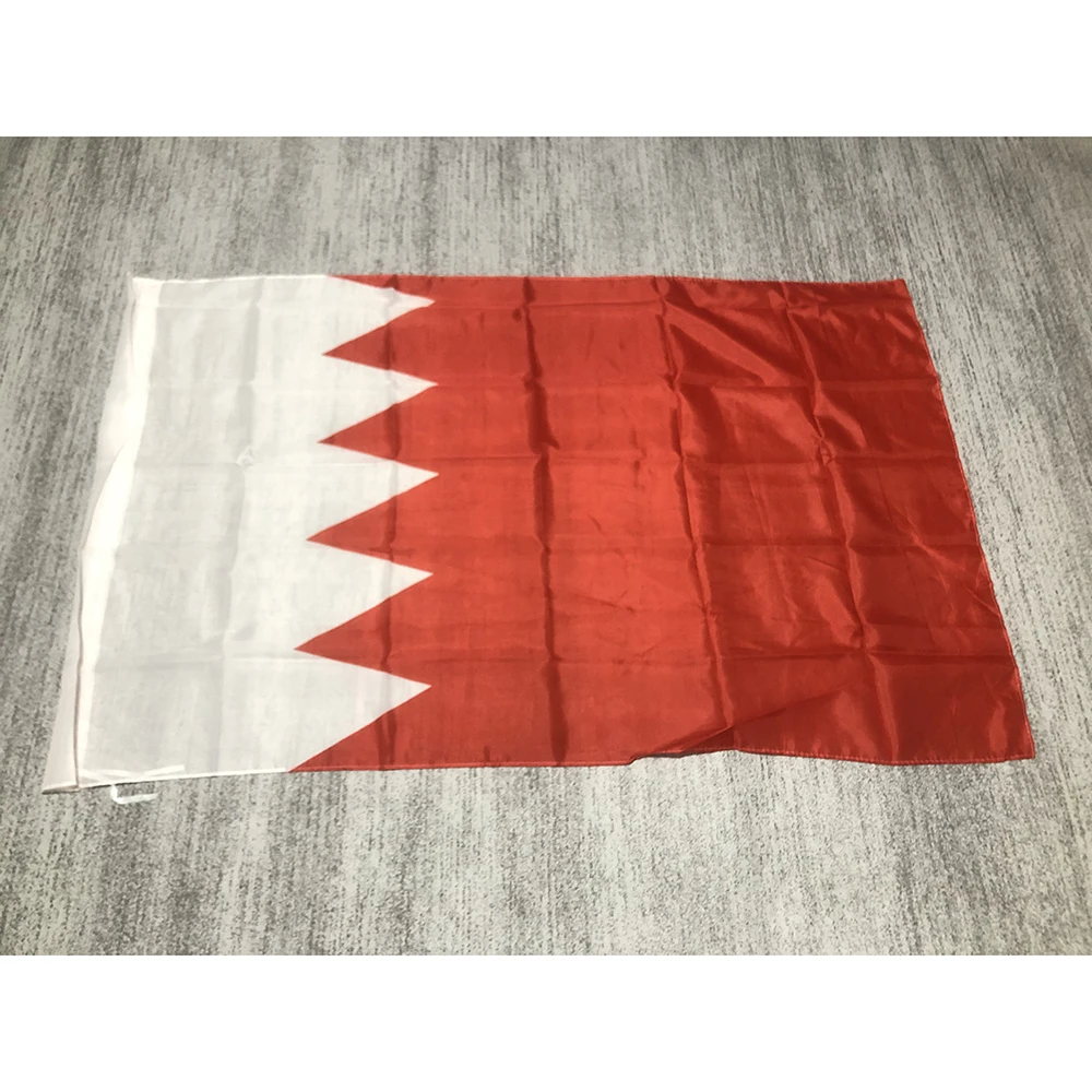 Bahrain National Flag 90x150cm 3x5fts high quality polyester hanging banner Bahrain flag for Festival Home Decoration