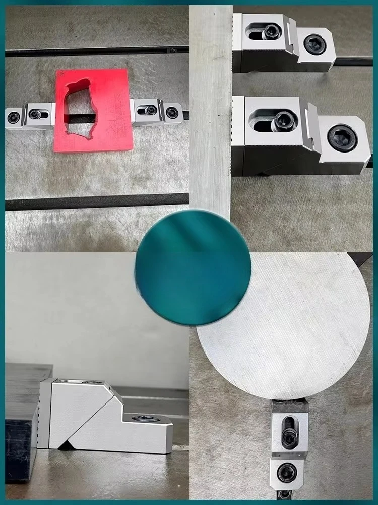 M12 Heavy-  Heightened Toad Pliers Side Fixed Anti-warping Multi-station Precision Vice CNC Mold Processing