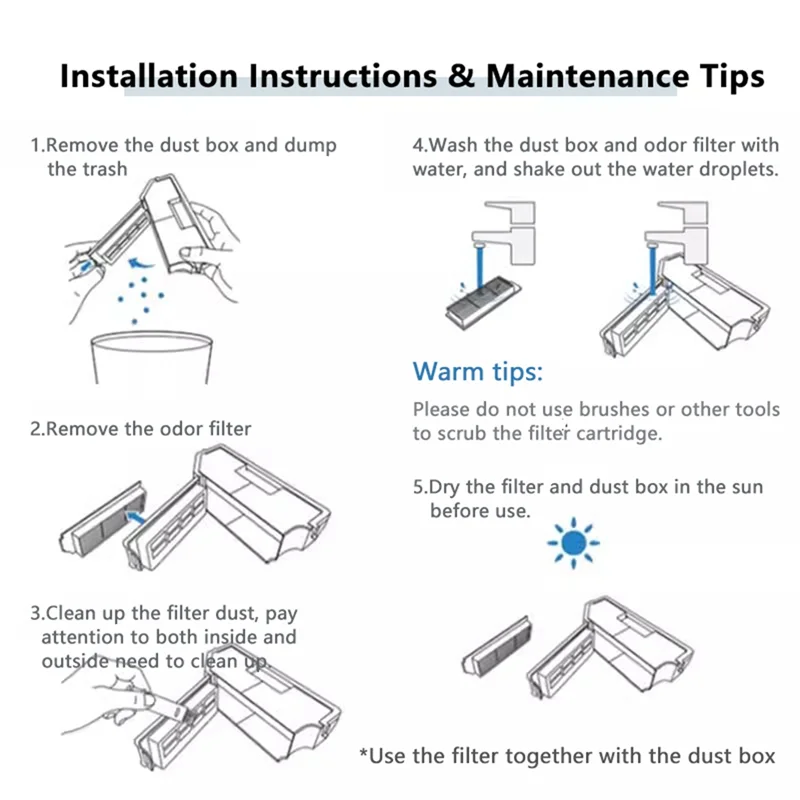 17 peças para ecovacs deebot x2s aspiradores robóticos escova lateral principal filtro hepa panos esfregão saco de pó substituir peças de reposição