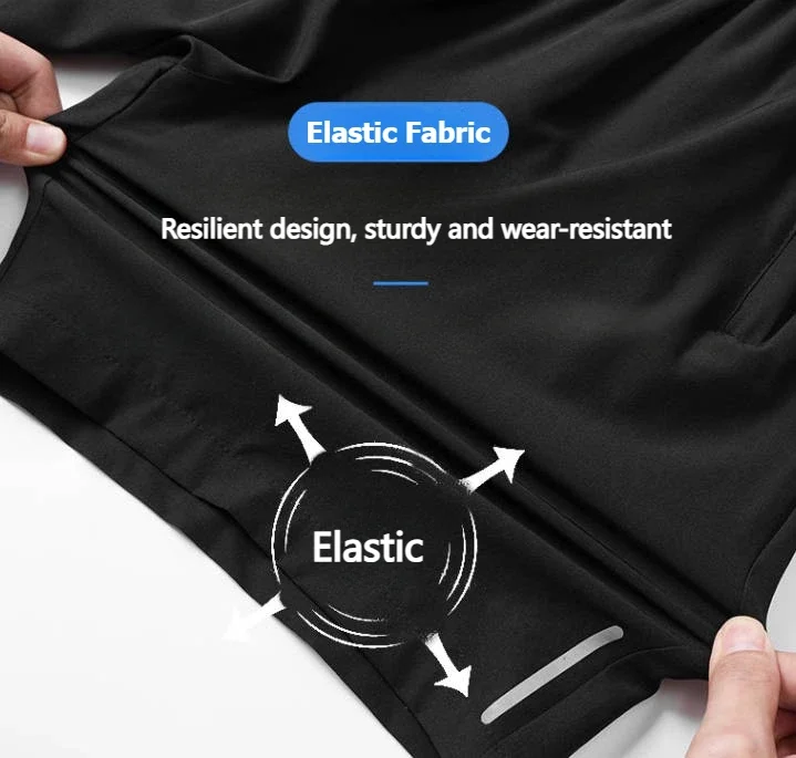 Männer Sport Shorts Sommer Neue Leichte Atmungsaktive Zipper Tasche Training Runing Workout Kurze Hosen Männliche Haut-freundliche Shorts – Detail 5